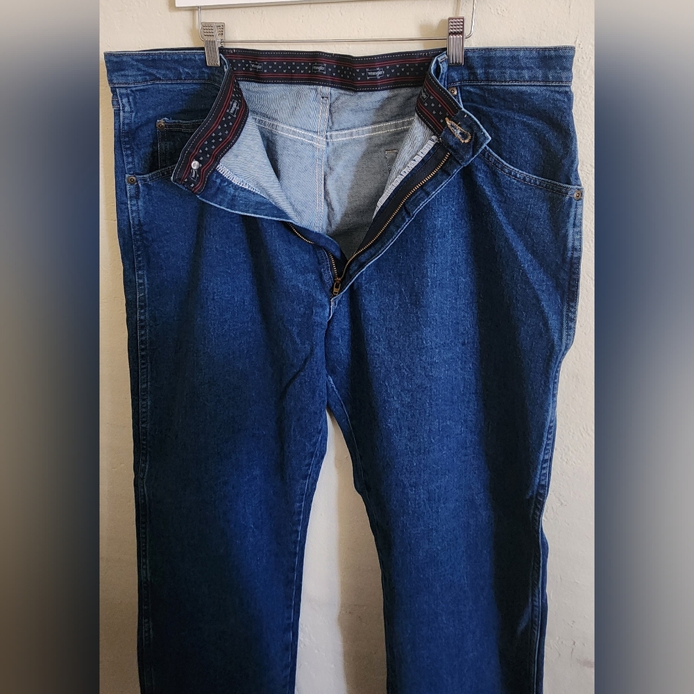 Wrangler Men's Blue Jeans - Picture 8 of 16